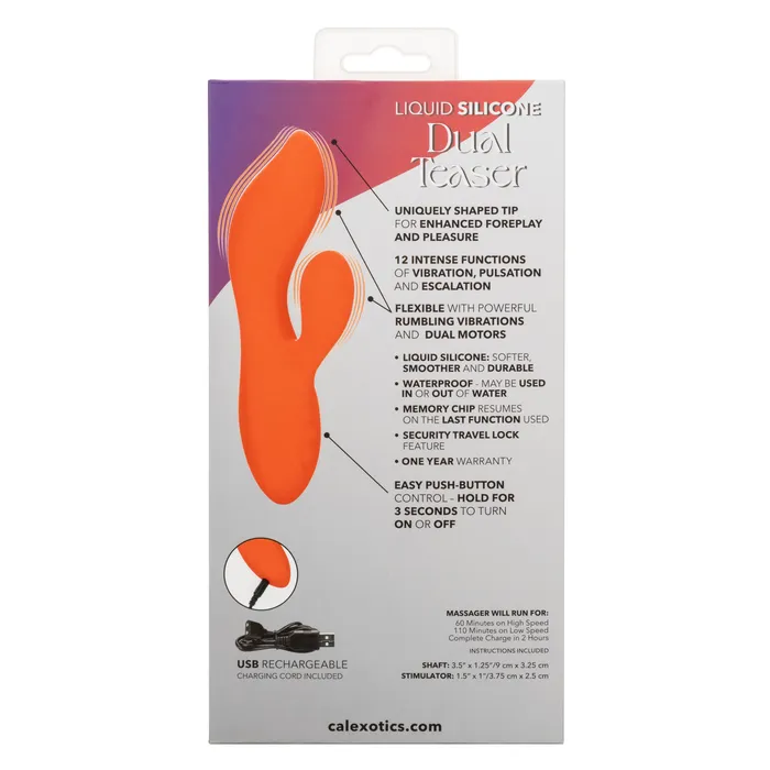 CALIFORNIA EXOTIC NOVELTIES LLC Stella Liquid Silicone Dual Teaser Female Sex Toys