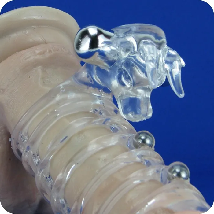 California Exotics El Toro Beaded Enhancer Ring Male Sex Toys