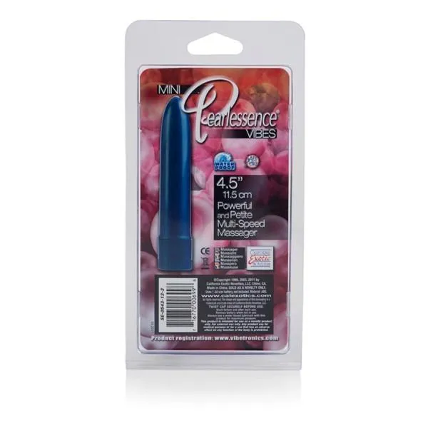 California Exotics Vibrators Mini Pearlessence Vibe in Blue
