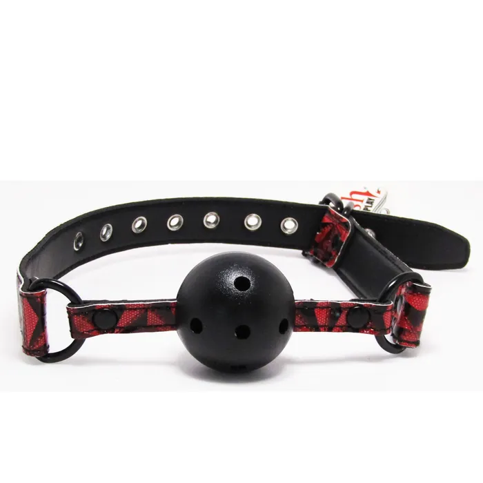 Castle Megastore Anal Fetish Pleasure Play Passionate RedBlack Ball Gag