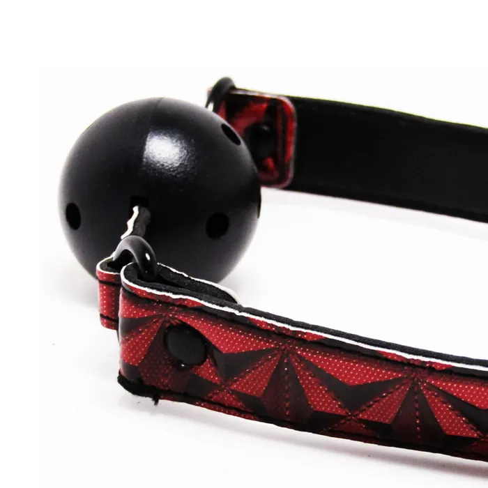 Castle Megastore Anal Fetish Pleasure Play Passionate RedBlack Ball Gag