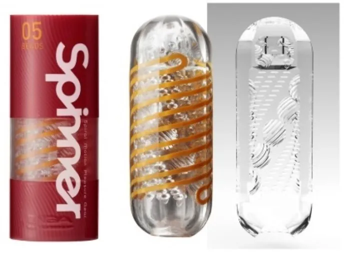 Castle Megastore Male Sex Toys Tenga Spinner 05 Beads Rhythmic Edge