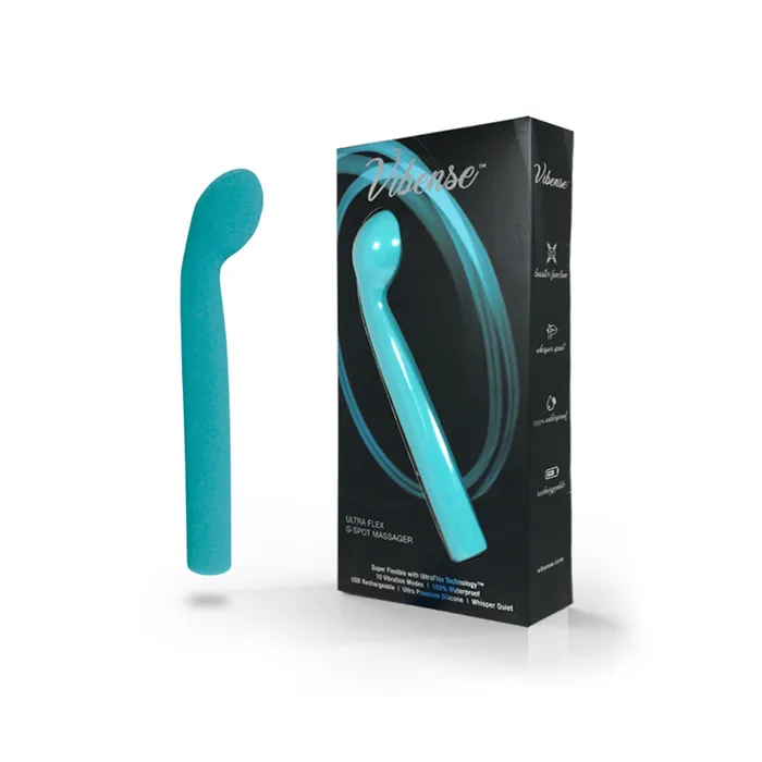 Castle Megastore Vibrators Vibense GSpot Vibrator Teal