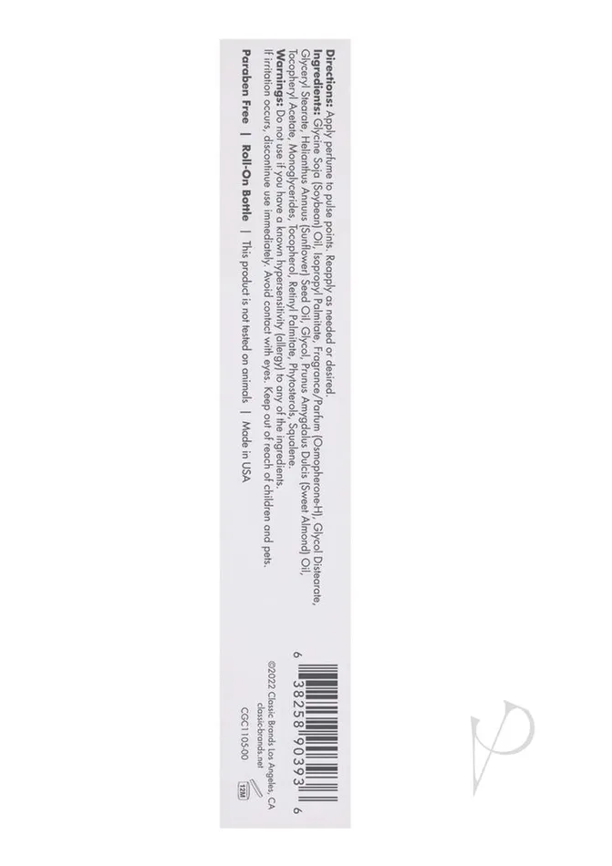 CGC Female Sex Toys Cgc Lets Get It On Perfume Oil 3oz