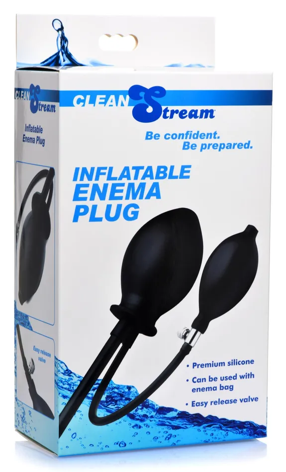 Cleanstream Inflatable Enema Plug XR Brands Male Sex Toys