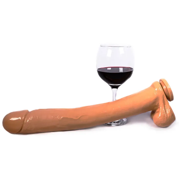 Cloud 9 Extreme Delightful Dong Suction Cup 16 Inches Realistic Dildo Cloud 9 Dildos