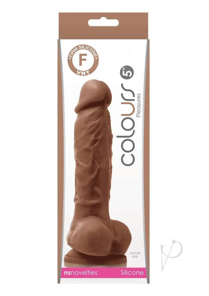 Colours Pleasures Dong 5 Brown Colours Dildos