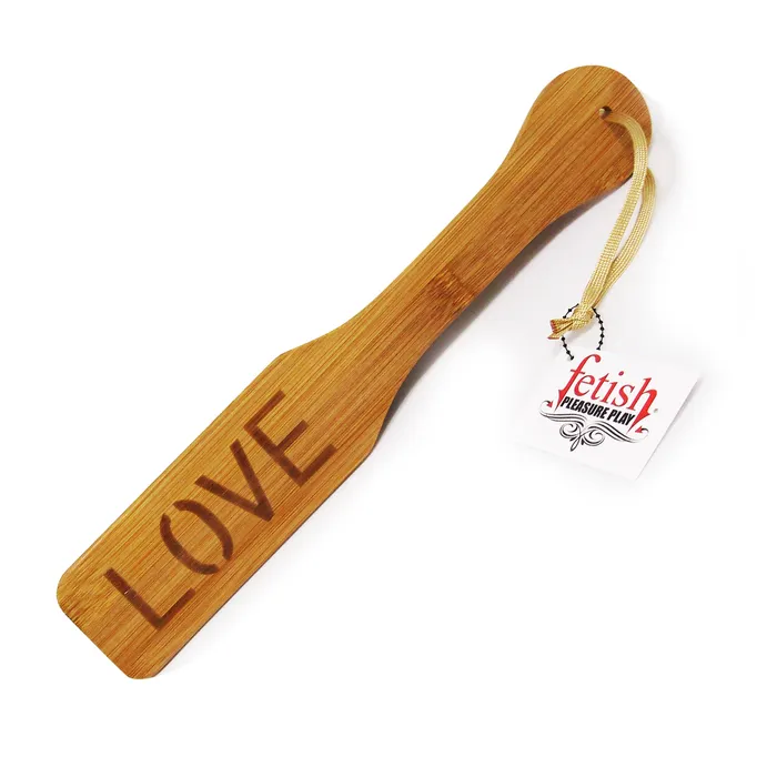 Couples Castle Megastore Fetish Pleasure Play LOVE Bamboo Paddle