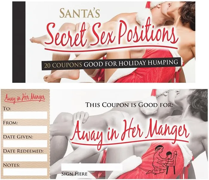 Couples Santas Secret Sex Position Coupons Kheper Games