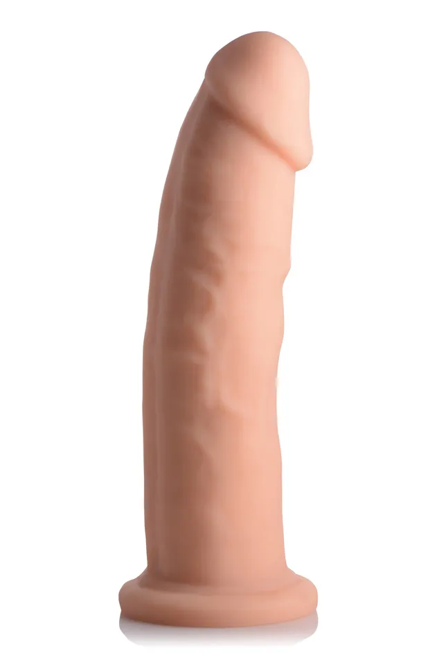 Curve Toys Dildos Silexpan Hypoallergenic Silicone Dildo