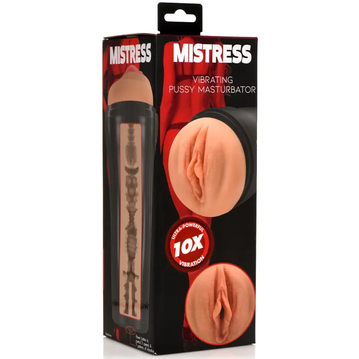 Curve Toys Male Sex Toys Vibrating Pussy Masturbator