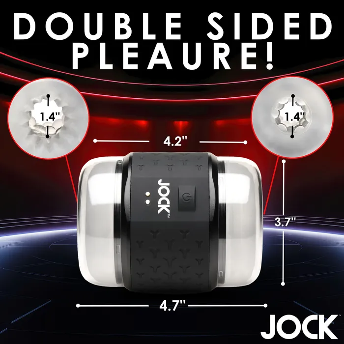 Curve Toys Vibrating Double Stroker Male Sex Toys