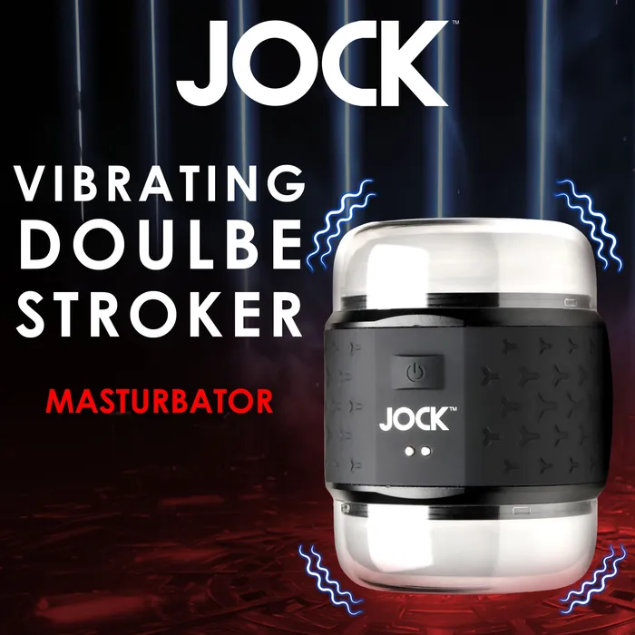 Curve Toys Vibrating Double Stroker Male Sex Toys