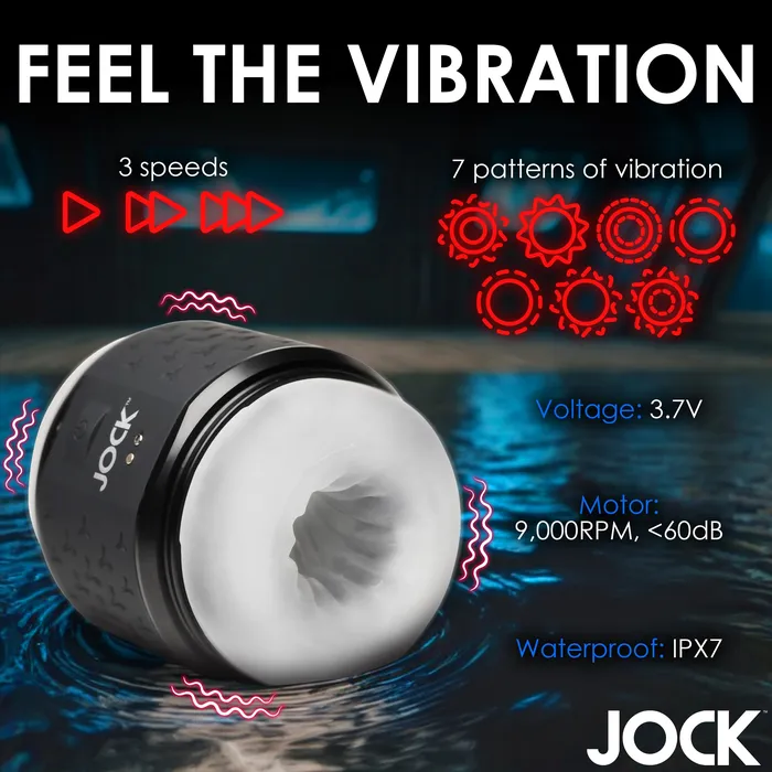 Curve Toys Vibrating Double Stroker Male Sex Toys