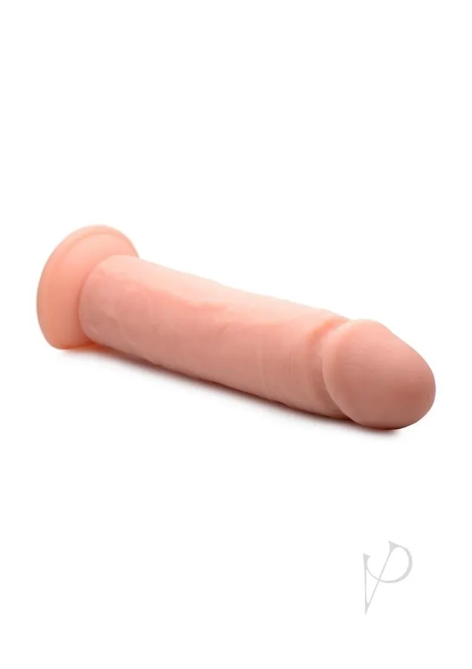 Dildos Big Shot Big Shot Vibrating Sil Dildo 9 Vanilla