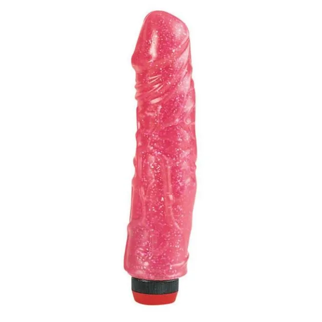Dildos California Exotics Devil Dick 85 Inch Vibrating Dildo in Hot Pink