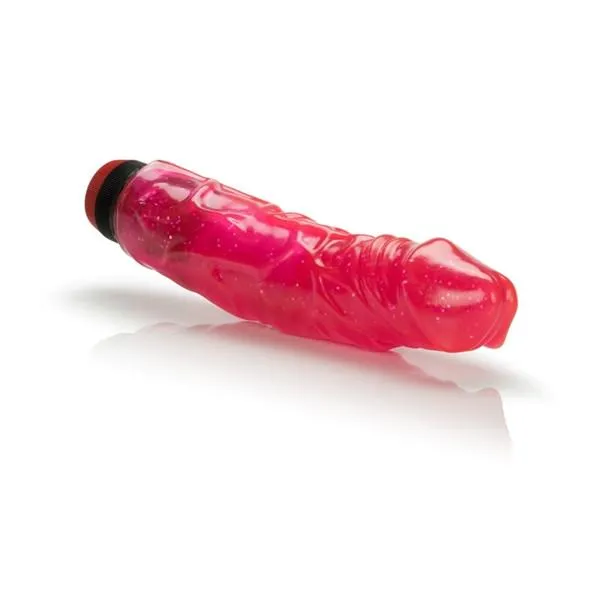 Dildos California Exotics Devil Dick 85 Inch Vibrating Dildo in Hot Pink