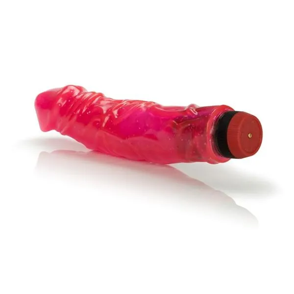 Dildos California Exotics Devil Dick 85 Inch Vibrating Dildo in Hot Pink