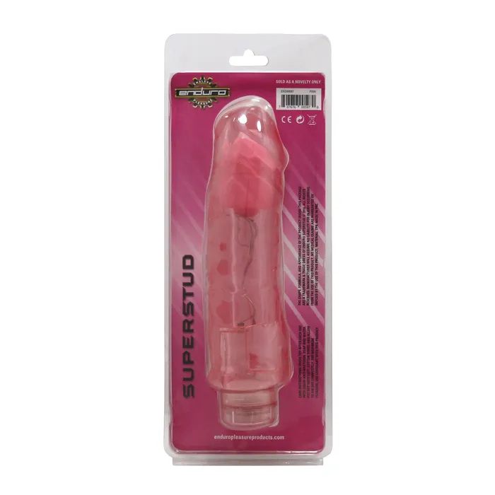 Dildos Castle Megastore Enduro 77in Pink Vibrating Dong