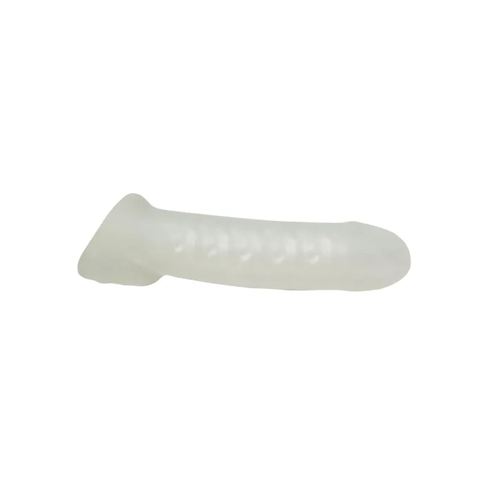 Dildos Castle Megastore Husky Built Stretchy 8 Slimline Cock Extender Clear