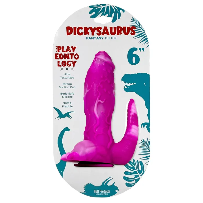 Dildos HOTT PRODUCTS UNLIMITED DICKYSAURUS 7IN DILDO