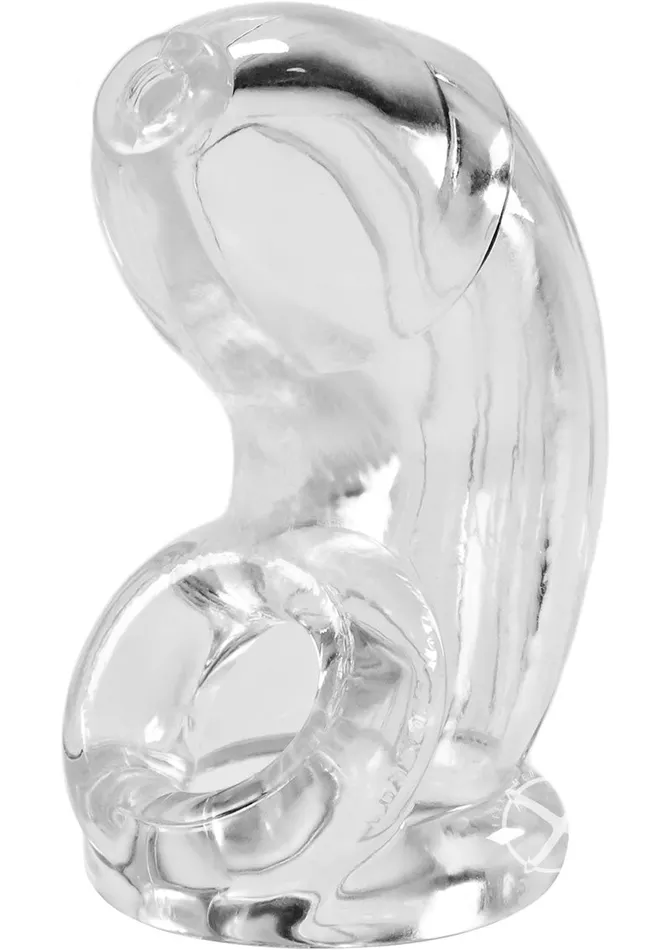 Dildos Oxballs Cock Lock Chastity Clear