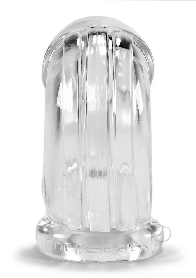 Dildos Oxballs Cock Lock Chastity Clear