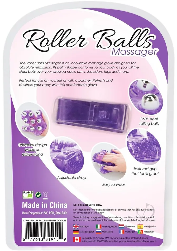 Dildos Powerbullet Sandt Roller Balls Massager Purple
