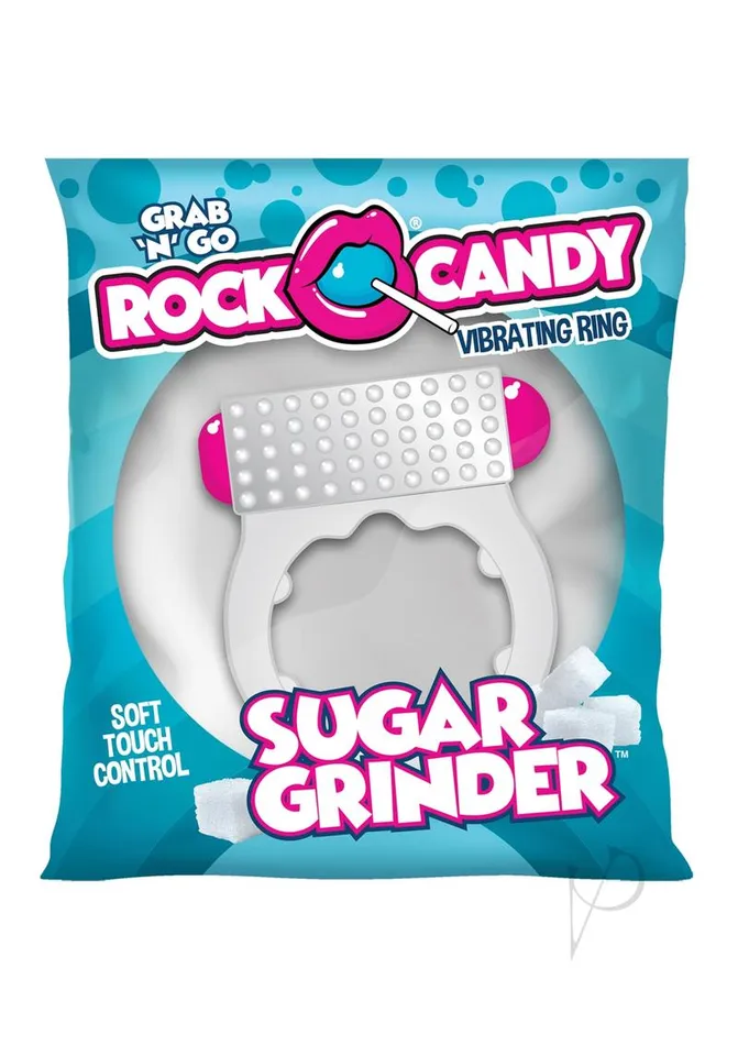 Dildos Rock Candy Toys Rock Candy Sugar Grinder White