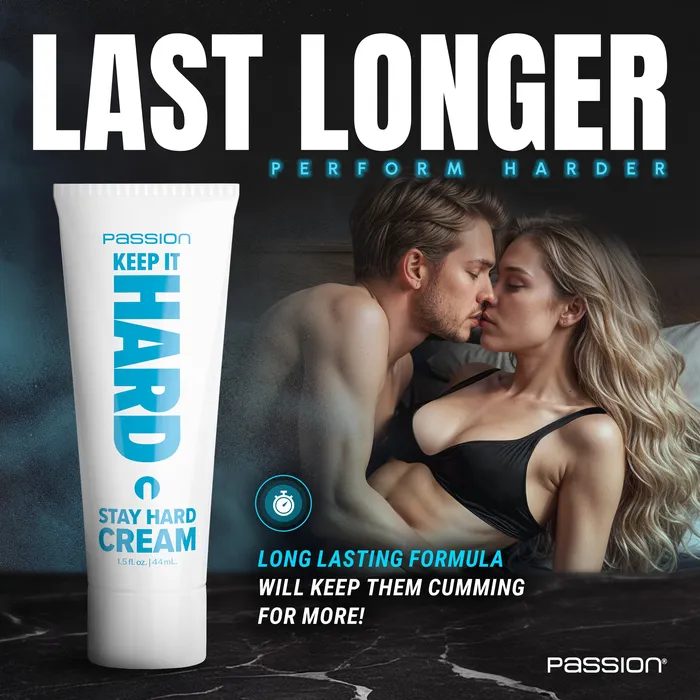 Dildos XR Brands Keep It Hard Stay Hard Cream 15oz