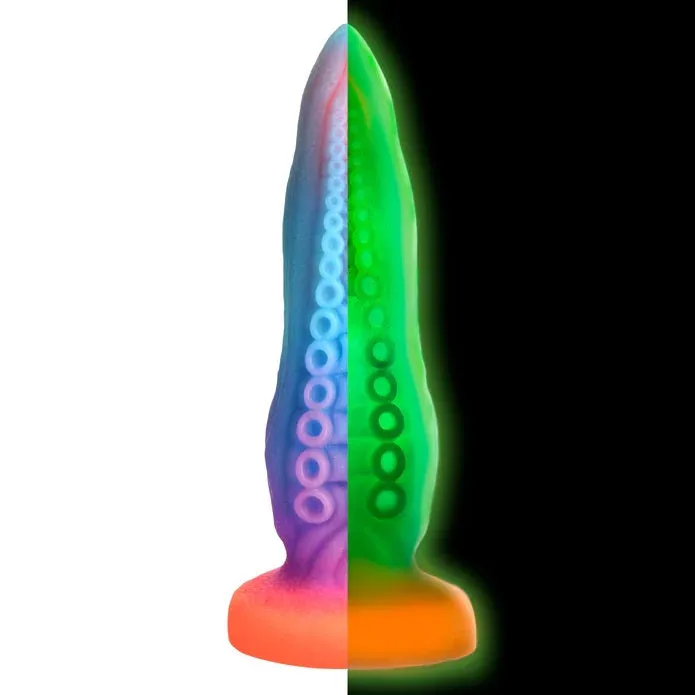 Dildos XR LLC TENTACOCK SILICONE GLOWINTHEDARK DILDO