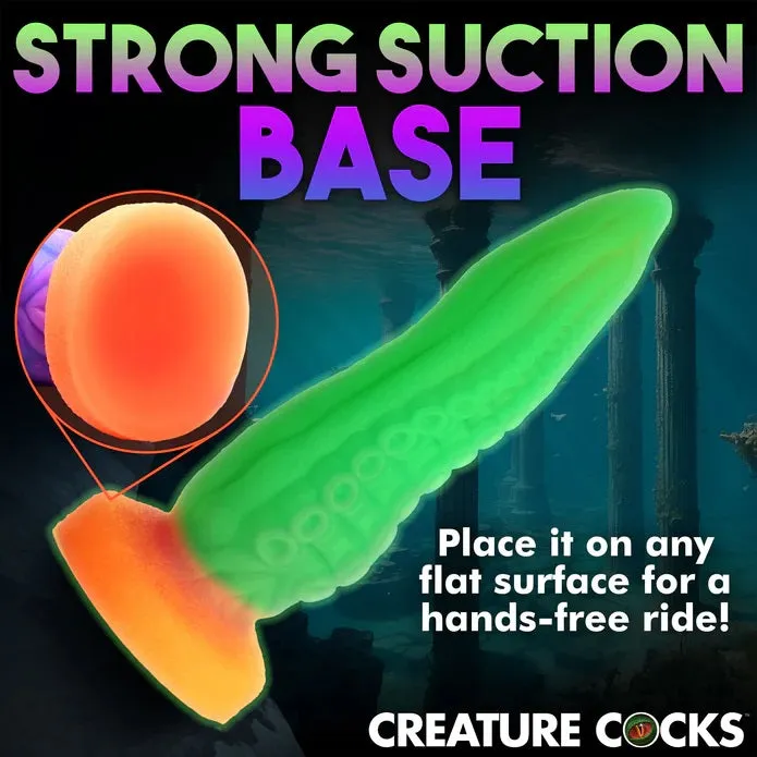 Dildos XR LLC TENTACOCK SILICONE GLOWINTHEDARK DILDO