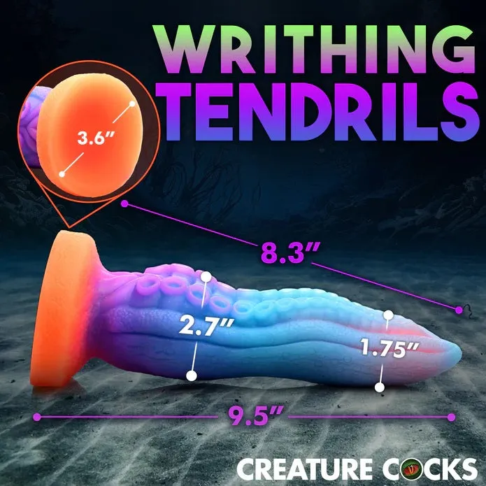 Dildos XR LLC TENTACOCK SILICONE GLOWINTHEDARK DILDO