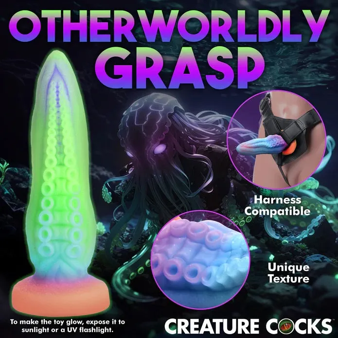 Dildos XR LLC TENTACOCK SILICONE GLOWINTHEDARK DILDO