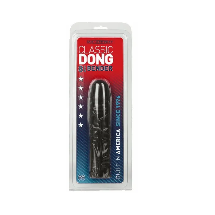 Doc Johnson Anal Doc Johnson Classic Bender 8 Inch Black Dildo