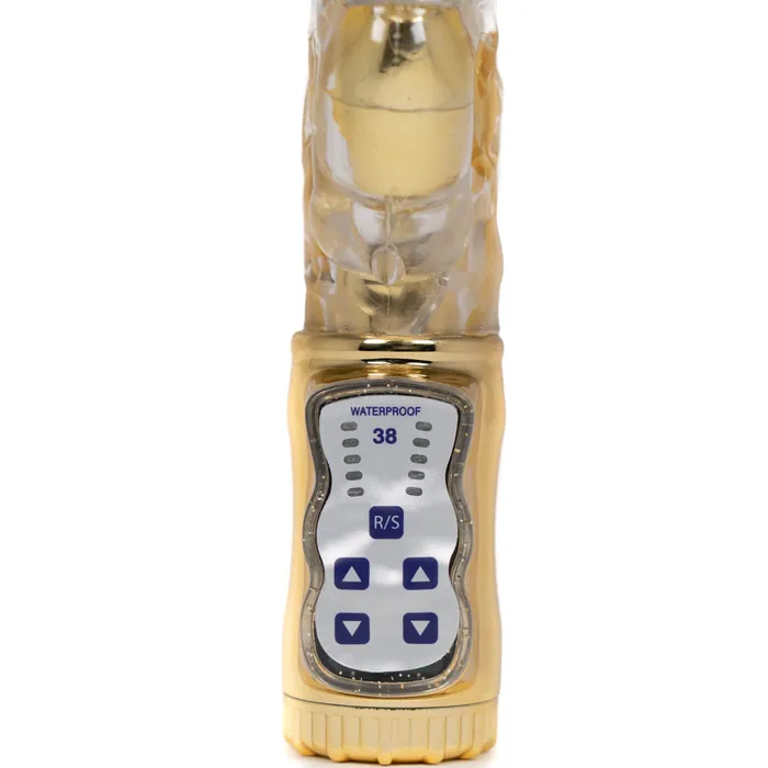 Double Delight 7 Function Rechargeable Rabbit Vibrator With Rotating Beads Simpli Pleasure V2 Female Sex Toys