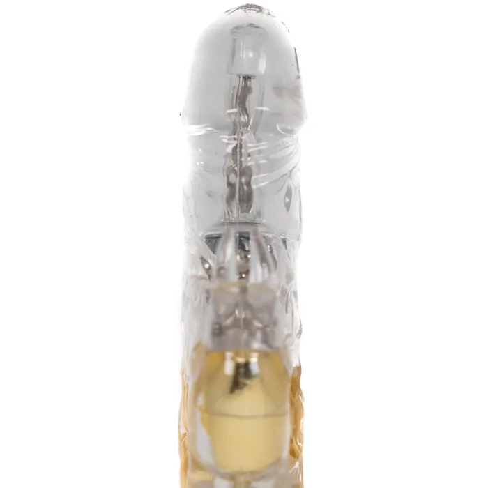 Double Delight 7 Function Rechargeable Rabbit Vibrator With Rotating Beads Simpli Pleasure V2 Female Sex Toys
