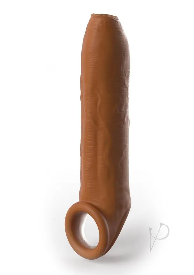 Fantasy XTensions Fx Elite Uncut Ext Sleeve Wstrap 7 Tan Male Sex Toys