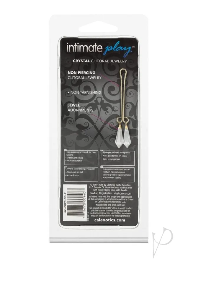 Female Sex Toys Intimate Play Cleopatra Clitoral Clear