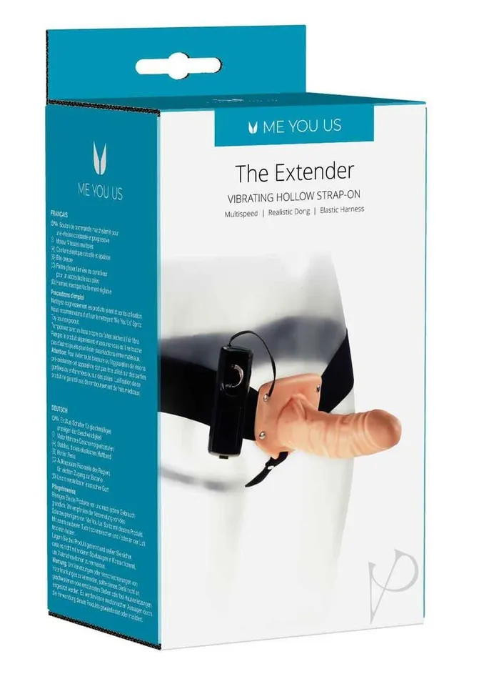 Female Sex Toys Myu Extender Hollow Vibrating Strap On Me You Us