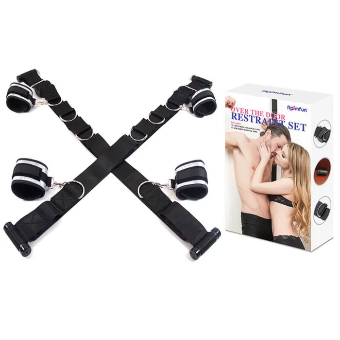 Female Sex Toys RMIC THE ROOMFUN OVER THE DOOR RESTRAINT FETISH KINK BDSM BONDAGE SET Female Sex Toys RMIC THE ROOMFUN OVER THE DOOR RESTRAINT FETISH KINK BDSM BONDAGE SET