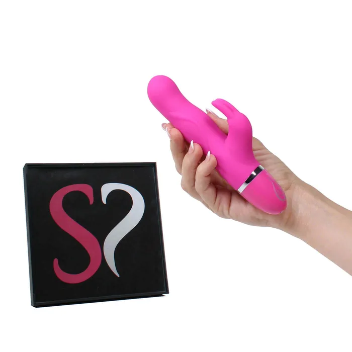 Female Sex Toys Simpli Pleasure V3 DUALITY 7 Function Pulsating Rechargeable Dual Motor Powerful Rabbit Vibrator