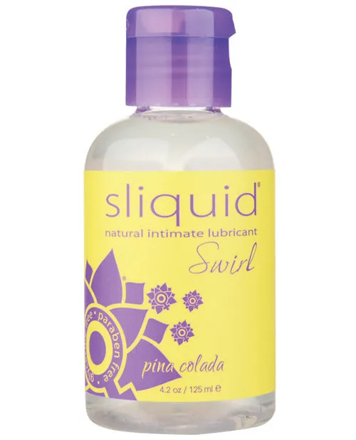 Female Sex Toys Sliquid Swirl Flavored Lube 42oz125ml in Pina Colada SLiquid Lubricants Female Sex Toys Sliquid Swirl Flavored Lube 42oz125ml in Pina Colada SLiquid Lubricants