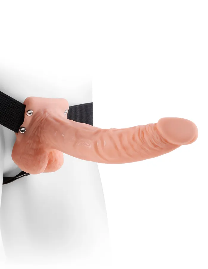 Fetish Fantasy Series 9 Hollow StrapOn with Balls Fetish Fantasy Female Sex Toys