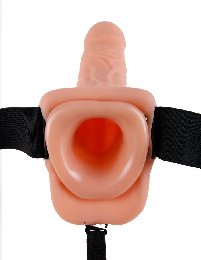 Fetish Fantasy Series 9 Hollow StrapOn with Balls Fetish Fantasy Female Sex Toys