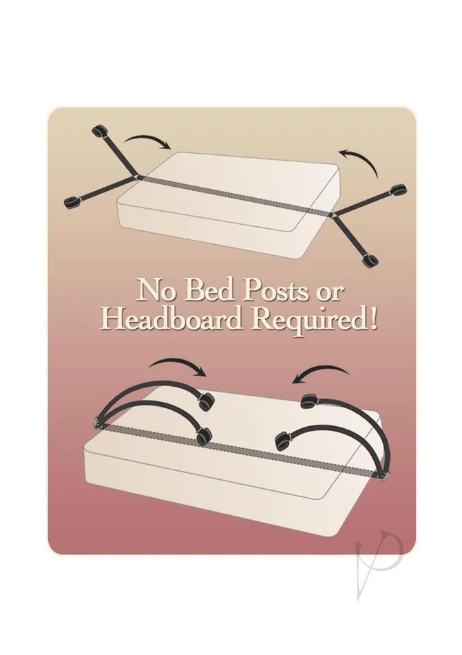 Fetish Fantasy Series Couples Ff Bed Restraint Kit