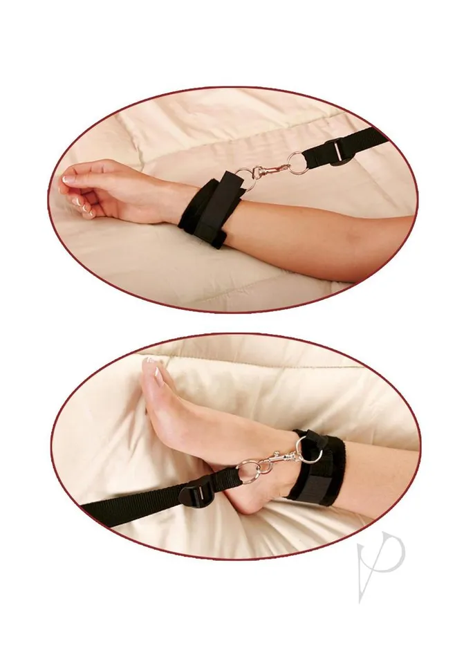 Fetish Fantasy Series Couples Ff Bed Restraint Kit