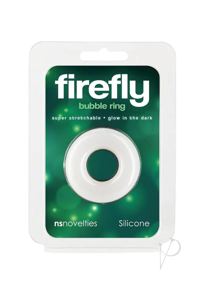 Firefly Male Sex Toys Firefly Bubble Ring Small White