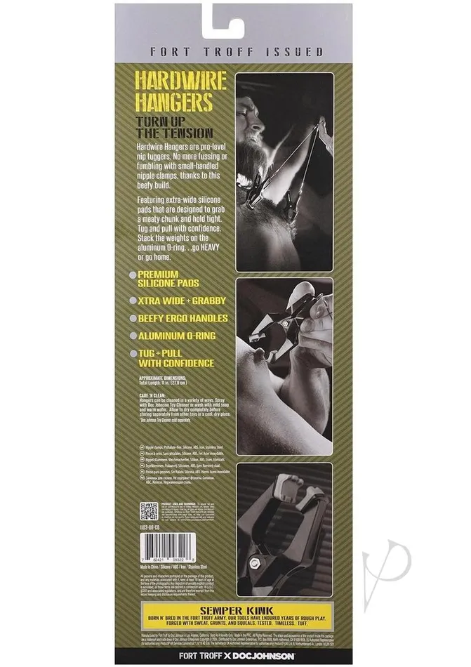 Fort Troff Anal Ft Hardwire Hangers Black