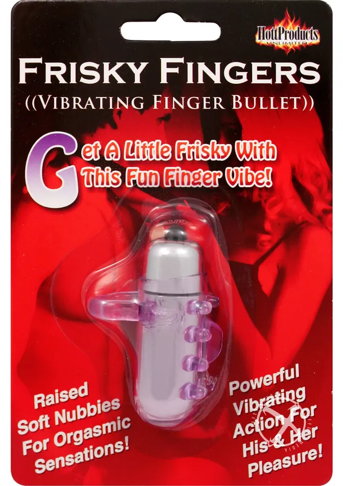 Frisky Fingers Purple Hott Products Vibrators